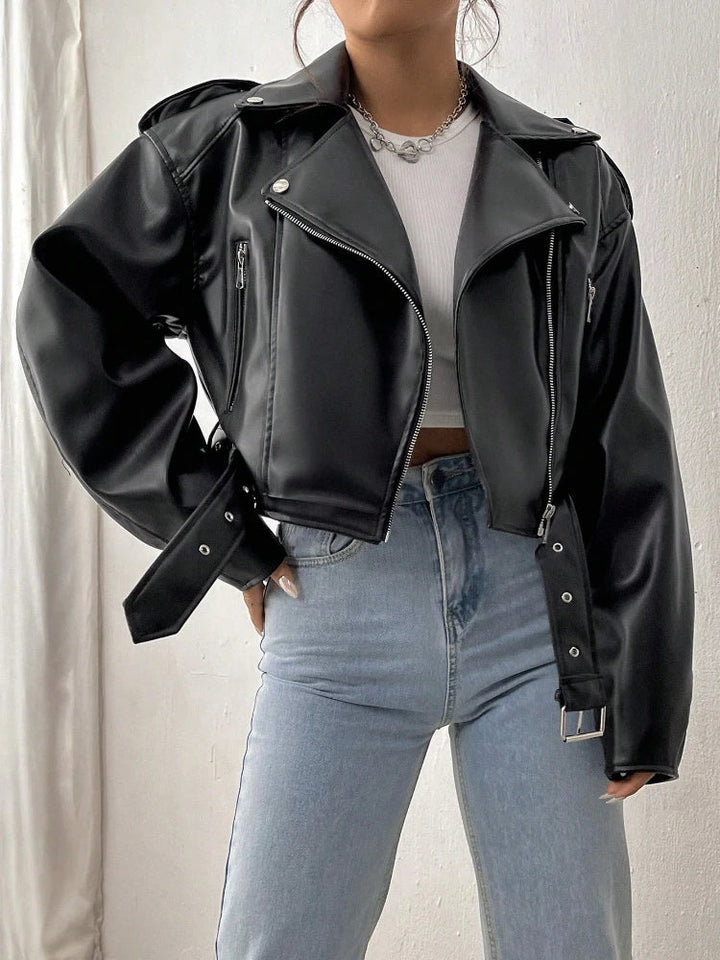 Yvette™ – elegant en krachtig leren jack